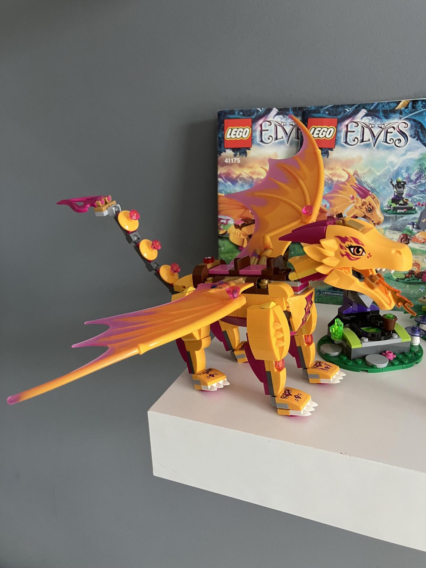 Lego Elves 41175 Lávová jeskyně ohnivého draka