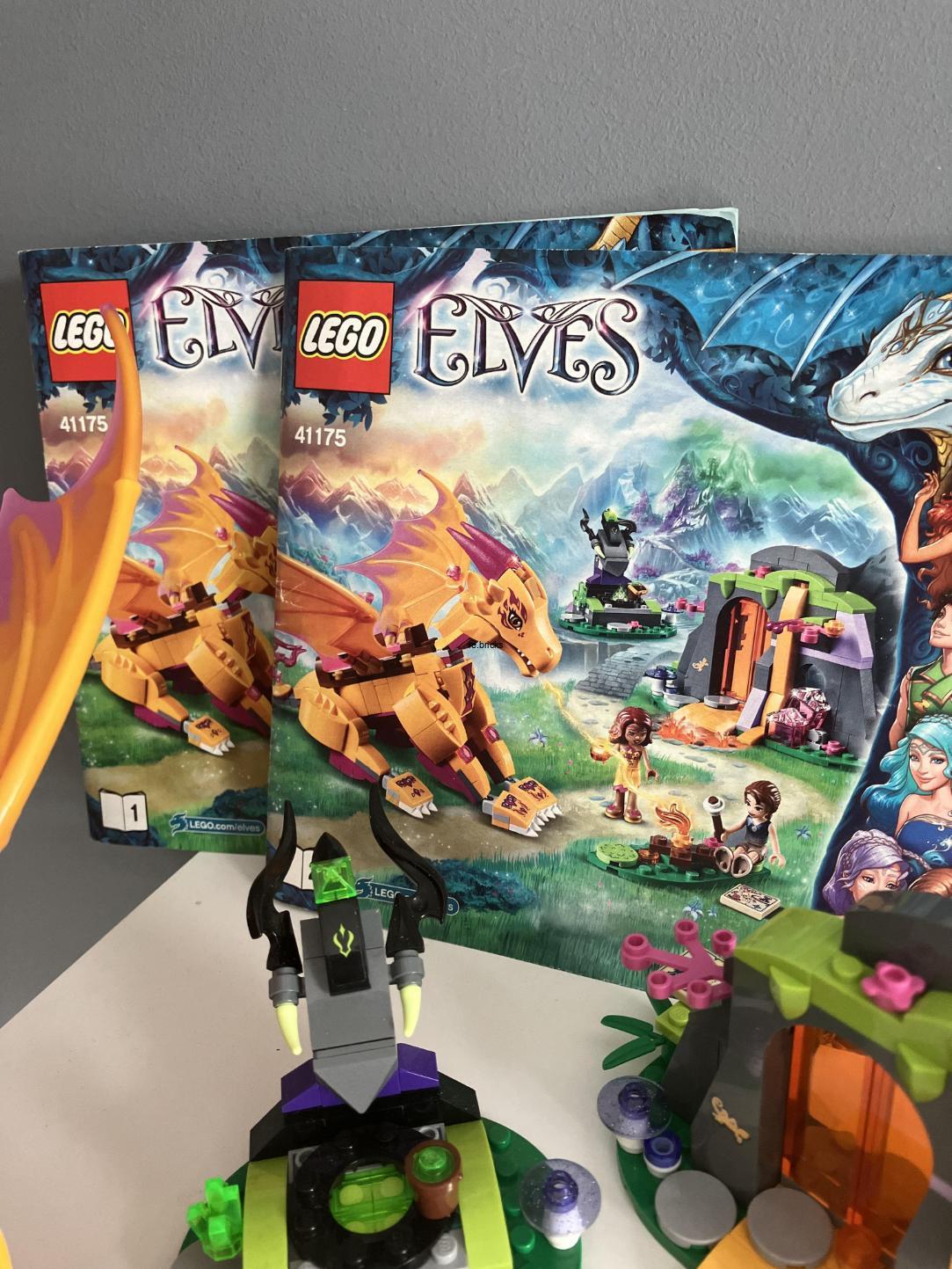 Lego Elves 41175 Lávová jeskyně ohnivého draka