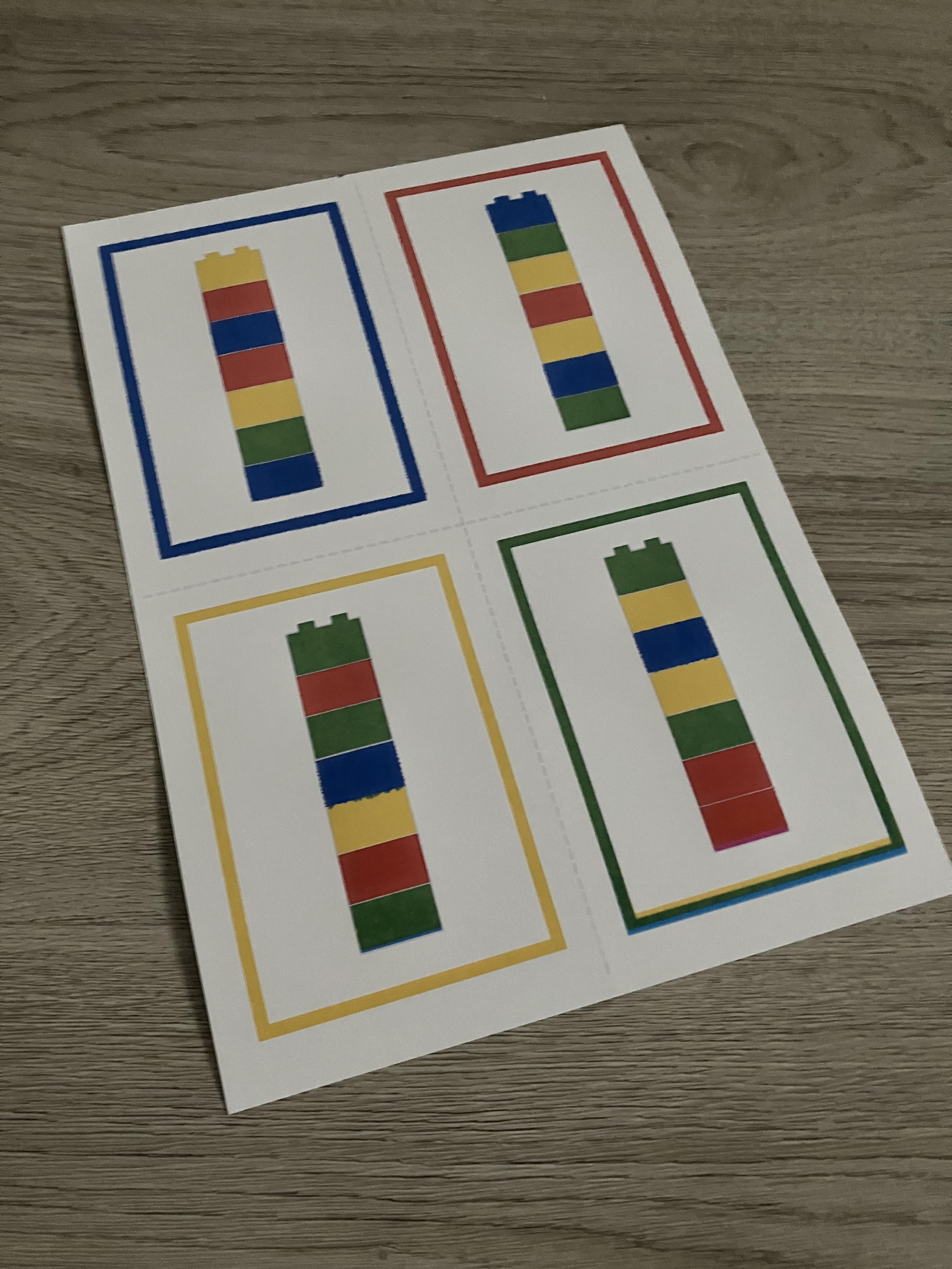 Digitální produkt - Hra s kostkami č. 1 - Věže