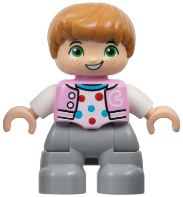 Lego® Duplo® postavička s růžovou vestou NOVÁ