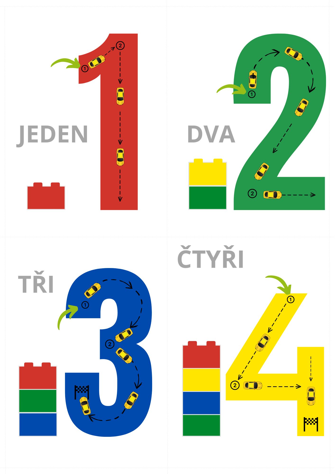 E-book Aktivity s kostkami - čísla