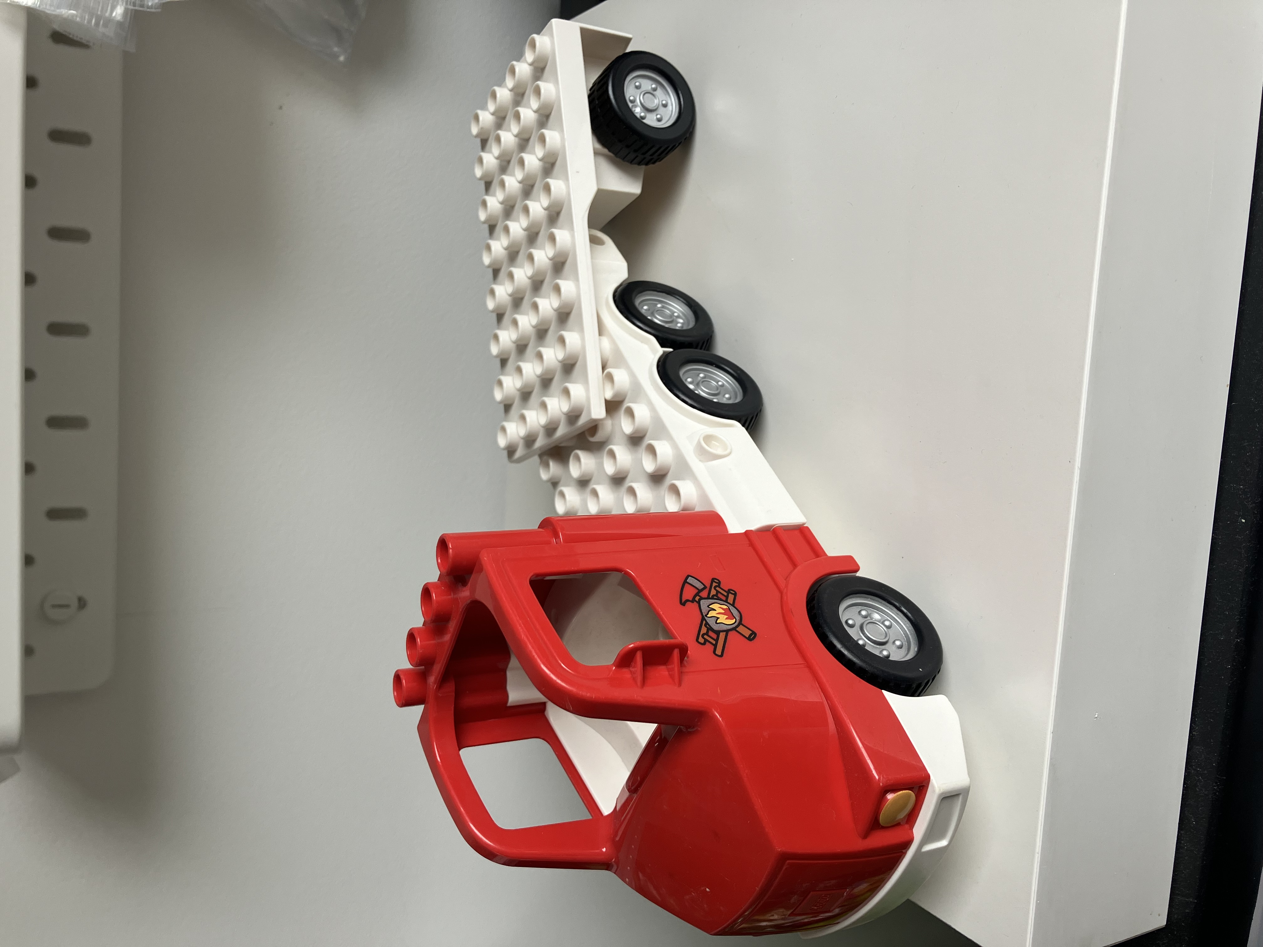 Lego® Duplo® hasičský náklaďák s návěsem