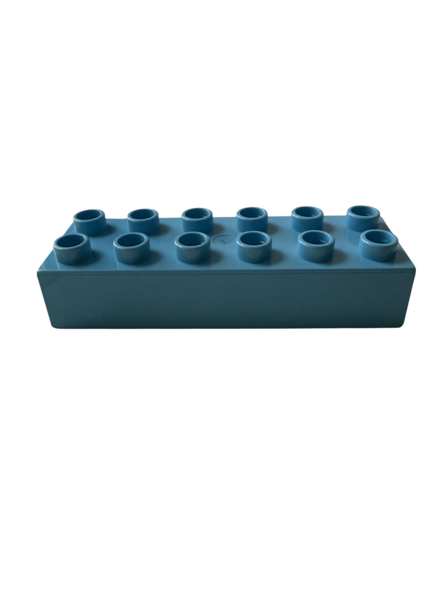 Lego Duplo kostka sv. modrá 6x2 tlustá