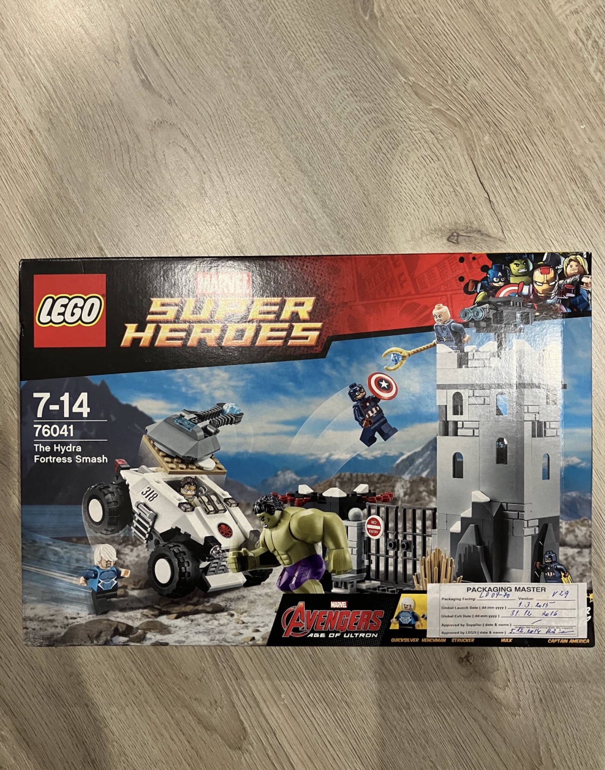 LEGO® Super Heroes 76041 Zkáza pevnosti Hydry