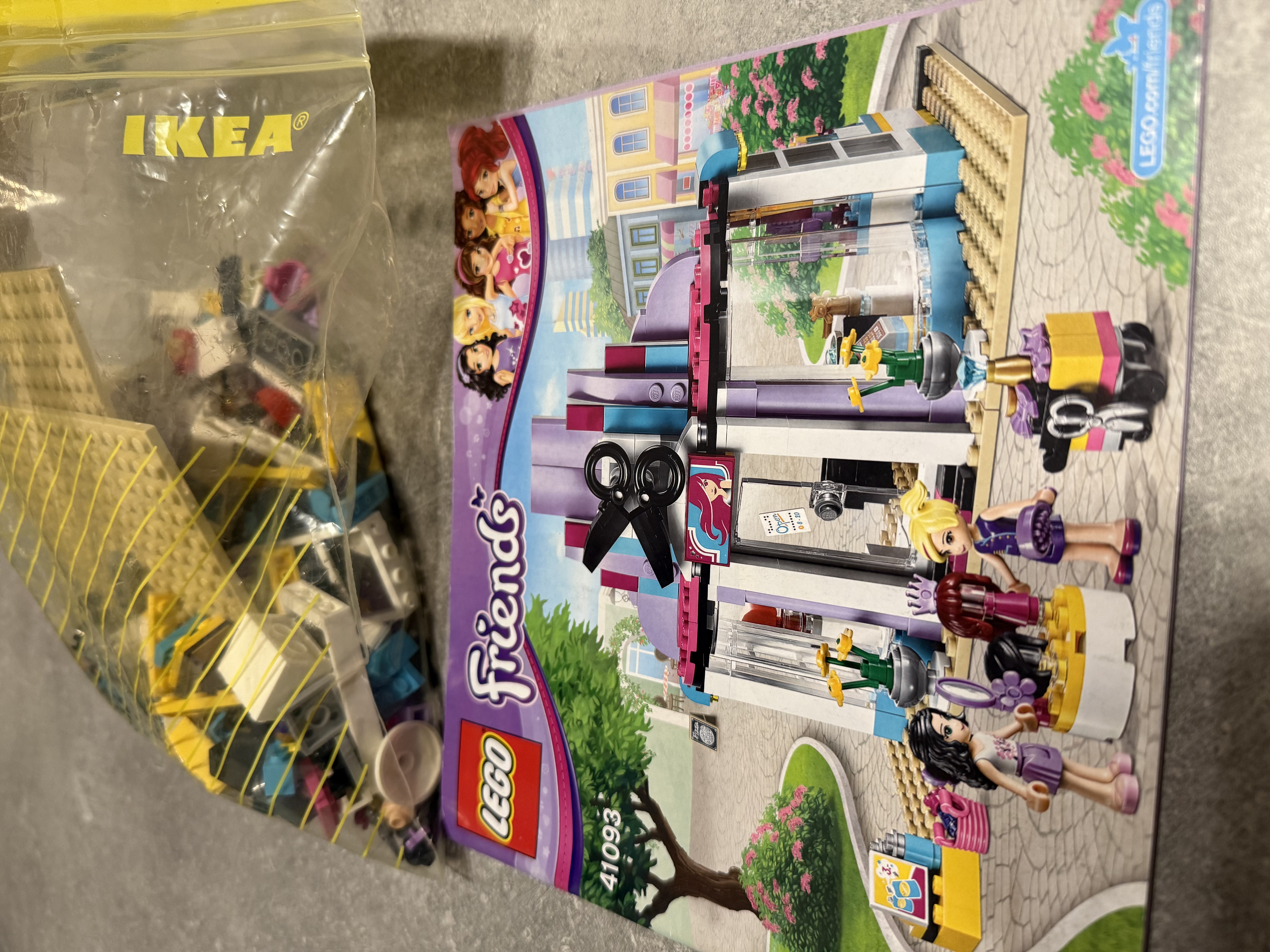 Lego Friends Kadeřnictví v Heartlake 41093