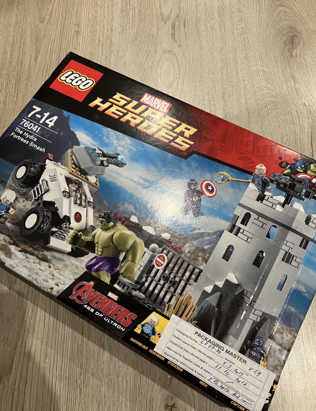 LEGO® Super Heroes 76041 Zkáza pevnosti Hydry