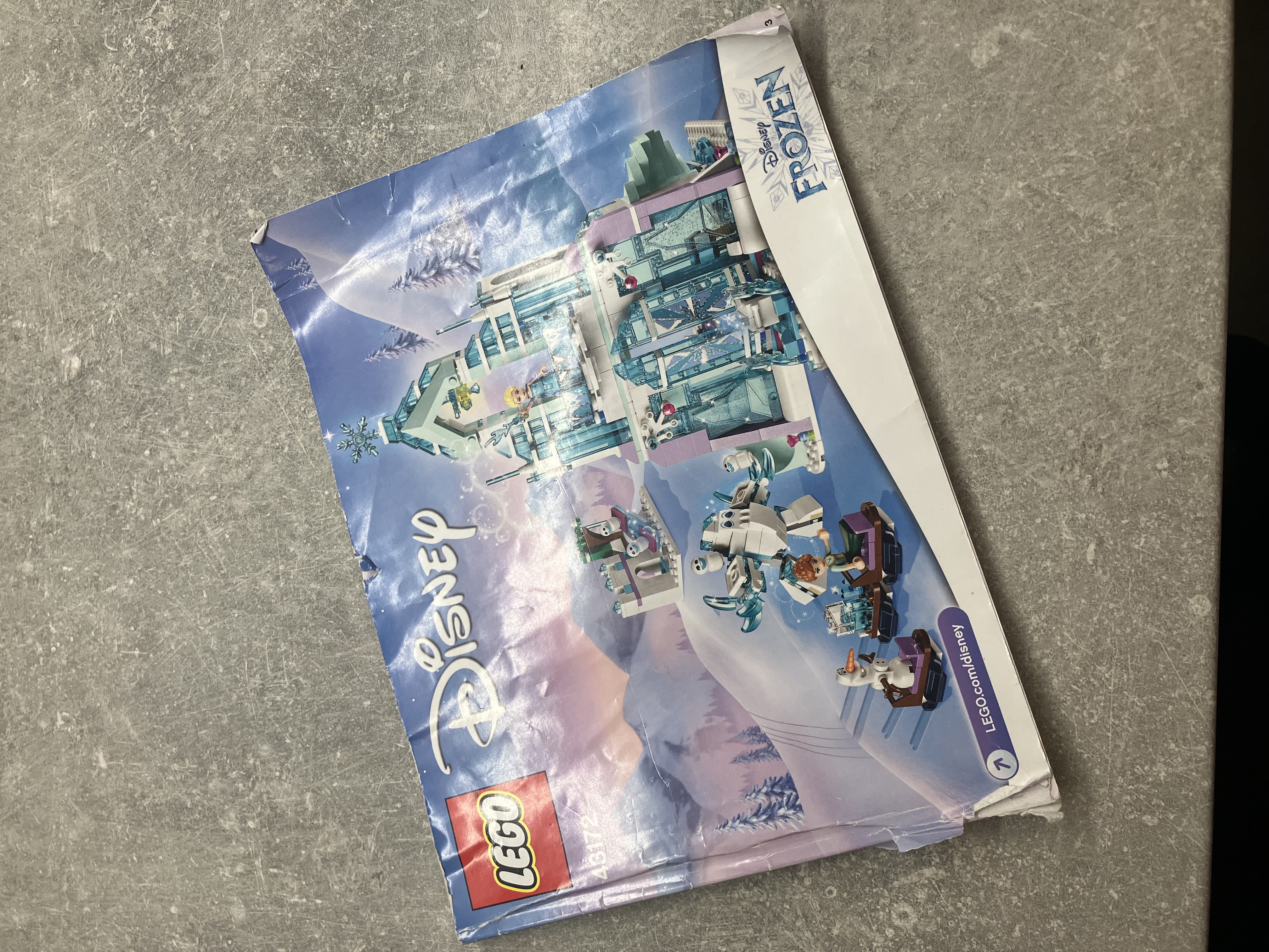 Lego Disney 43172 Elsa a její kouzelný ledový palác