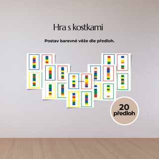 Digitální produkt - Hra s kostkami č. 1 - Věže