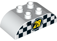 Lego® Duplo® kostka s potiskem 28