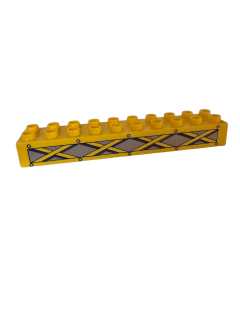 Lego® Duplo® kostka s potiskem 2x10