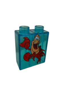 Lego Duplo kostka s potiskem Sebastian