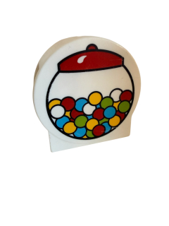 Lego® Duplo® kostka s potiskem bonbonů